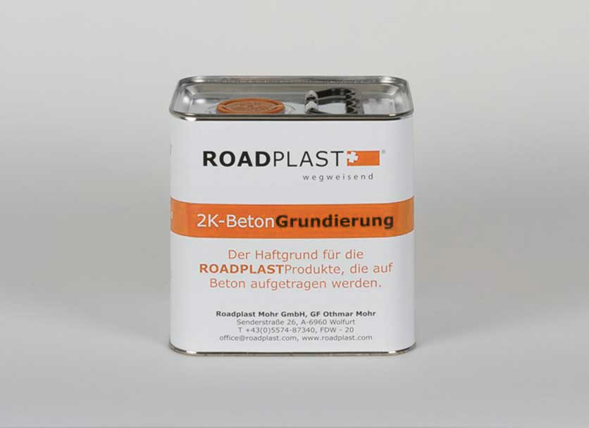 Kanister 2K-BetonGrundierung von Roadplast für Betonreparatur