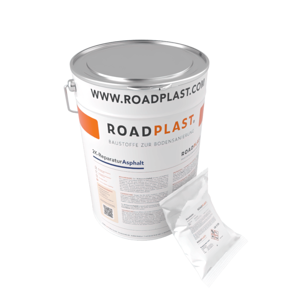 roadplast produktbild 2k-reparaturasphalt seitlich